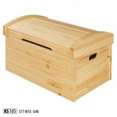 Solid Wood Box Furniture Wood Furniture Handmade Chest Real Wood 77x48cm