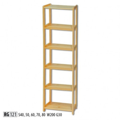 Storage shelf, shelving unit, bookcase, wall shelf, handmade, solid wood, furniture