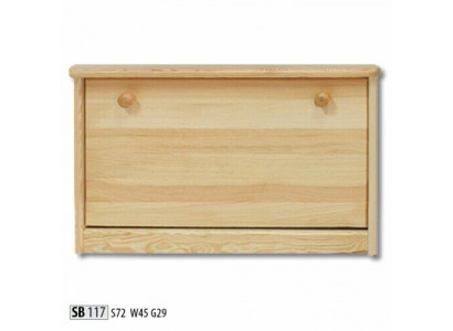 Shoe cabinet pine dresser solid wood furniture shoe flap shoe rack