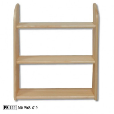 Wall shelf, solid pine wood, solid wood wall shelf, flower shelf, hanging shelf, shelf, new.