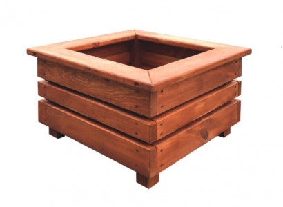 Wooden flower bag flower pots plant pot garden wooden pots handcrafted