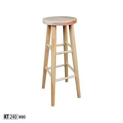 Round Stool Wooden Stool Solid Wood Stool Footstool Chair Bar Stool
