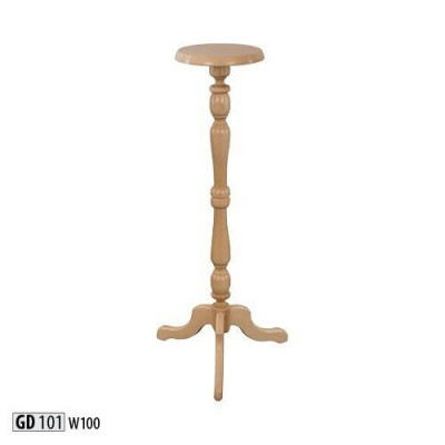 Stand for flowers wooden stand Russian work stand made of real wood base
