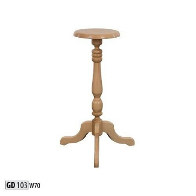 Flower stands made of handcrafted wooden stands from real wood