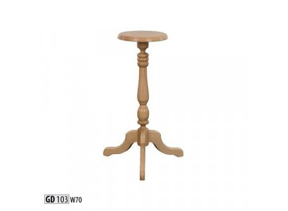 Flower stands made of handcrafted wooden stands from real wood