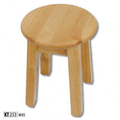 Wooden stool, seat stool, stool, guest stool, solid pine, kitchen chair, bench, new
