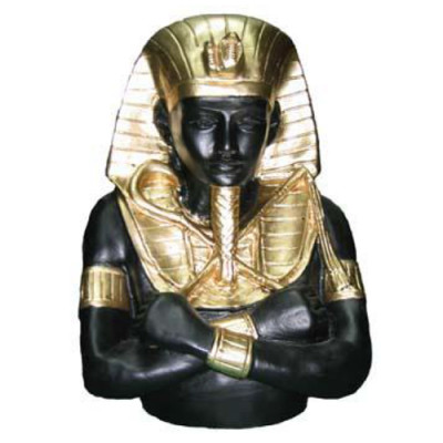 Figure Egyptian Pharaoh Statues Figures Decoration Plastic 34cm Egypt New
