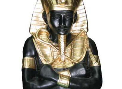 Figure Egyptian Pharaoh Statues Figures Decoration Plastic 34cm Egypt New