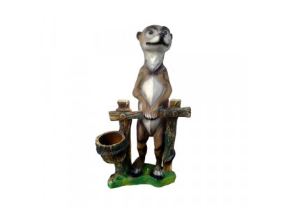 Meerkat Abstract Figure Decoration Statues Sculpture Garden Decor Figures 60cm