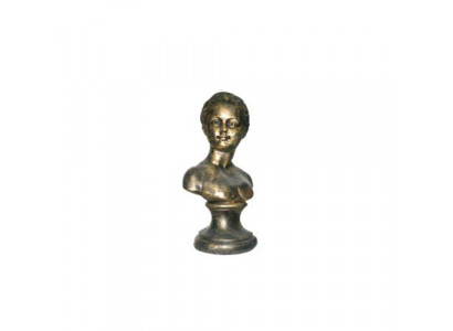 Child Bust Gold Antique Style Decorative Figure Statue Sculpture 29cm Figures Statues R11