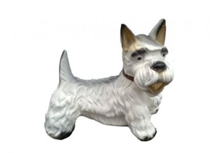 Decorative Figurine Statue Sculpture 30 cm Figures Statues Sculptures Garden Dog (A26)