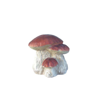 Sculpture Mushroom House Statue Garden Figures 25cm Statues Sculptures Figure New L44