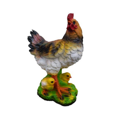 Chicken Bird Figure Statue Garden Decoration Sculpture Decorative Sculptures