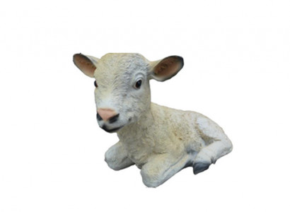 Sheep figurine statue garden decoration sculpture deco sculptures