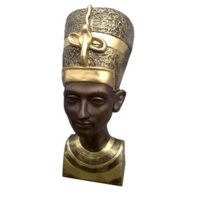 Egyptian figure Nefertiti bust plastic figures statues sculptures statue