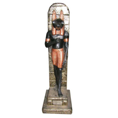 Egyptian Figurine Anubis Plastic god of death Decoration Statues Figures 33cm