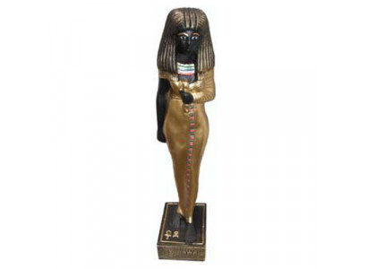 Egyptian Sculpture Cleopatra Plastic Statue Figurines Statues Antique Style 35 cm