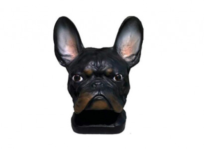 Dog Bust Dog Decor Figurine Statue Sculpture 35cm Figures Statues Sculptures (A181)