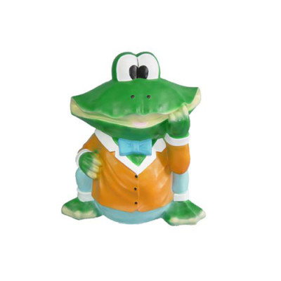 Abstract sculpture frog decoration figure plastic realistic decor statue