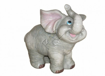 Design Elephant Figurine Statue Sculpture Figures Sculptures Garden Decoration Decor