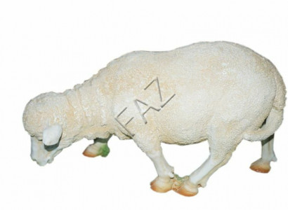Design sheep grazing figure garden statue sculpture figures sculptures decor statues