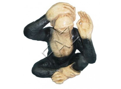 Design Monkey Figure Statue Sculpture Figures Sculptures Garden Decoration Decor New