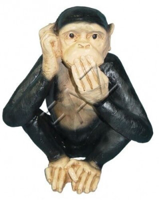 Design Monkey Figure Statue Sculpture Figures Sculptures Garden Decoration Deco