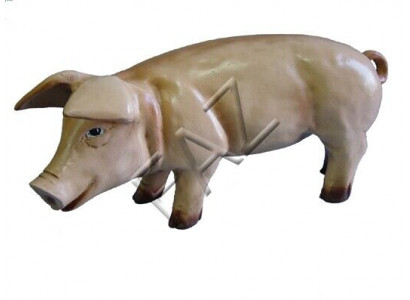 Design Pig Figure Garden Statue Sculpture Figures Sculptures Decoration c47