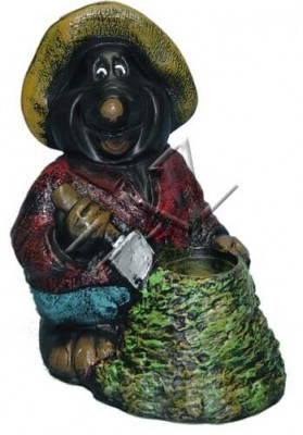 Design Mole Figure Garden Statue Sculpture Figures Decoration New