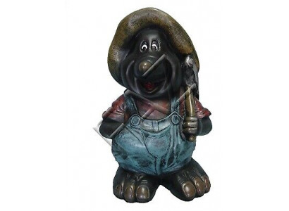Design Mole Figure Garden Statue Sculpture Figures Sculptures Decoration c217