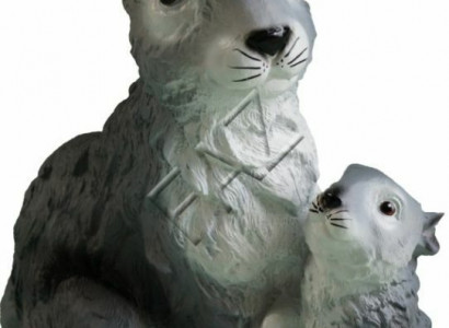 Design Hare Figure Garden Statue Sculpture Figures Sculptures Decoration New c650