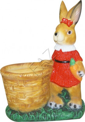 Design Hare Figure Garden Statue Sculpture Figures Sculptures Decoration c792