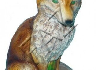 Fox Figure Design Garden Statue Sculpture Figures Sculptures Decoration Deco New