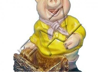 Design Pig Figure Statue Sculpture Figures Sculptures Decoration Deco c360 new