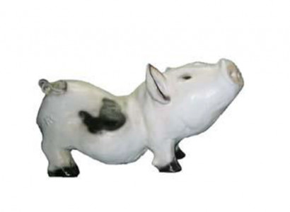 Pig mast farm decoration garden figures statue animal sausage statues 24cm