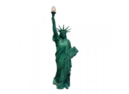 Statue of Liberty figure sculpture Liberty floor lamp lighting light