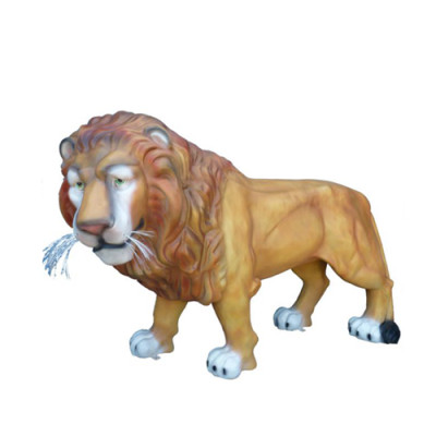 Garden Decoration Zoo Lion Statue Figure Decoration Statues Sculpture Figures 210cm New