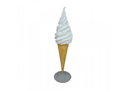 Ice cream figure statue display ice cream parlor restaurant catering