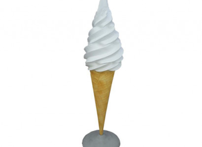 Ice cream figure statue display ice cream parlor restaurant catering