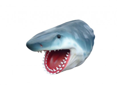 Sculpture Shark Wall Fish Sculptures Figures Statues Sculpture Statue Design 107cm