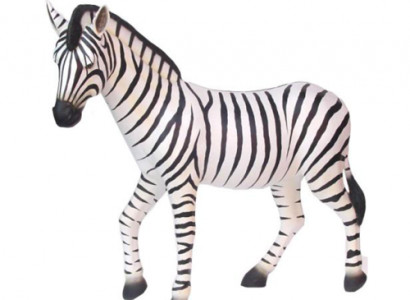 Zebra life-sized figure decoration statues sculpture garden decor figures 180cm