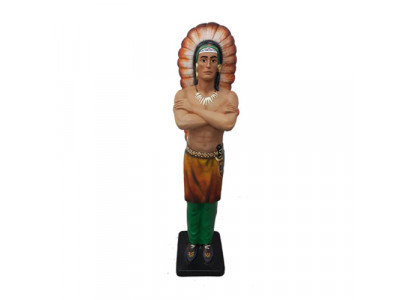Statue of Native American Figures Statues Figure Sculptures Sculpture Indigenous People 192cm.