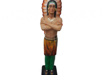 Statue of Native American Figures Statues Figure Sculptures Sculpture Indigenous People 192cm.