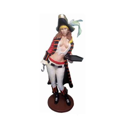 Pirate Figure Statue Design Sculpture Decoration Caribbean Pirates Garden Decor 189cm
