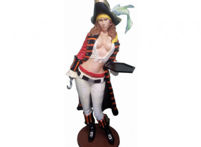 Pirate Figure Statue Design Sculpture Decoration Caribbean Pirates Garden Decor 189cm