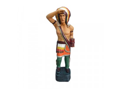 Indian figure statue native inhabitants USA garden decoration sculpture figures statues 190 cm