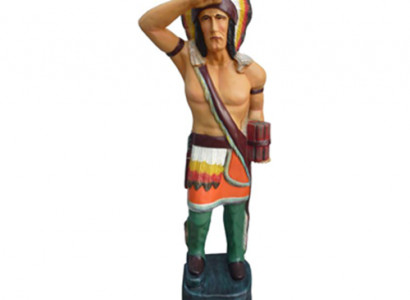 Indian figure statue native inhabitants USA garden decoration sculpture figures statues 190 cm