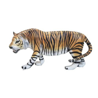 African Tiger Decorative Statue Garden Figures Statues 175cm Life-Size