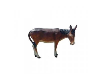 Donkey Decorative Statue Garden Figures Statues 150 cm Life-size Figure Plastic