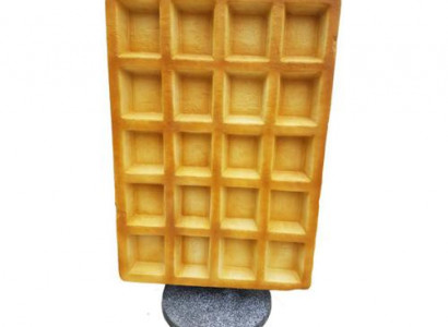 Figure Waffle Display Gastronomy Sculpture Statues Figures Decoration